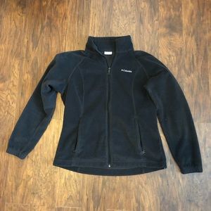 Columbia zip up fleece jacket